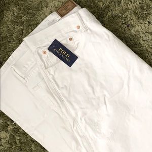 NWT Polo Distressed Classic Fit Rigid Denim Jeans
